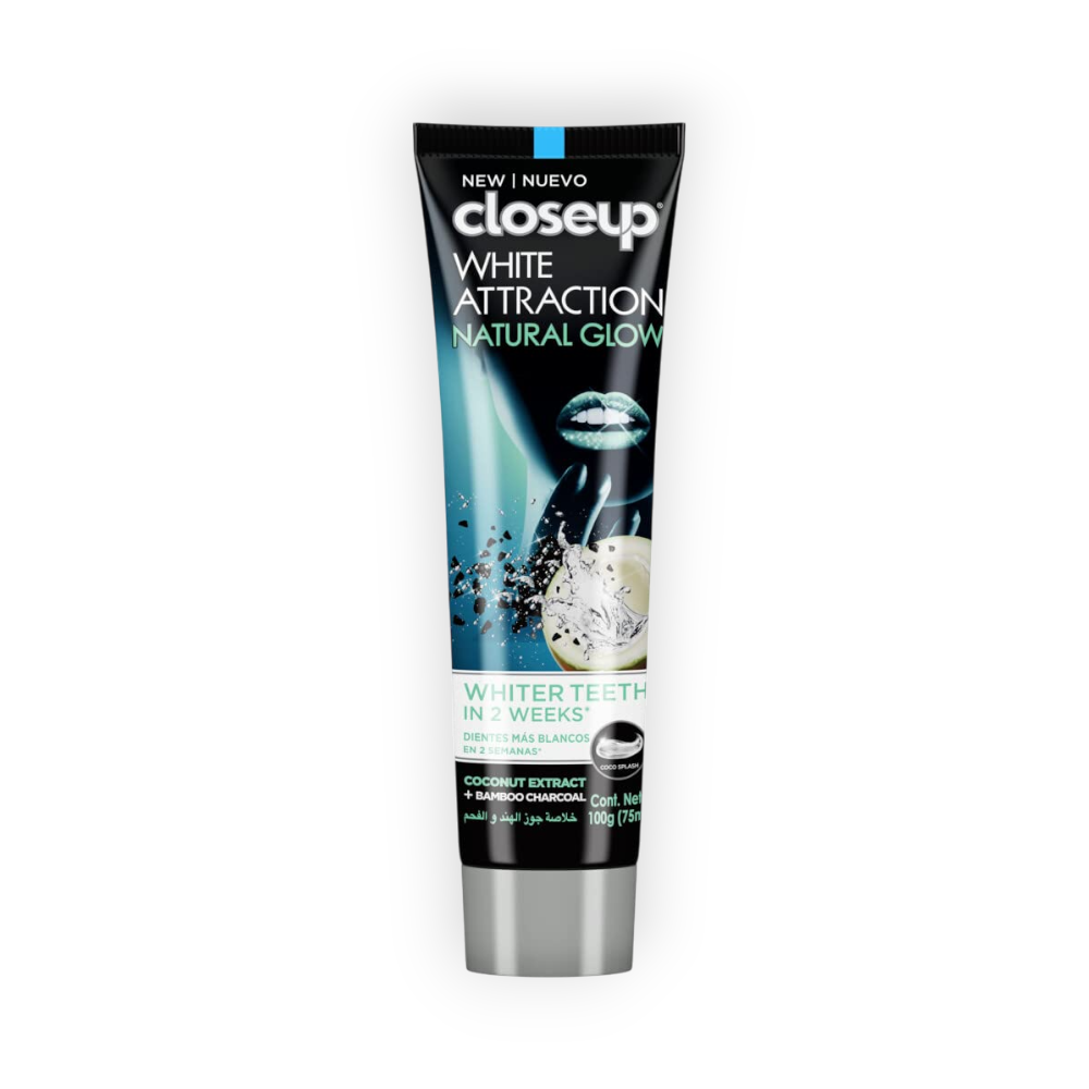 CLOSE UP COCONUT EXTRACT+BAMBOO CHARCOAL 75ML