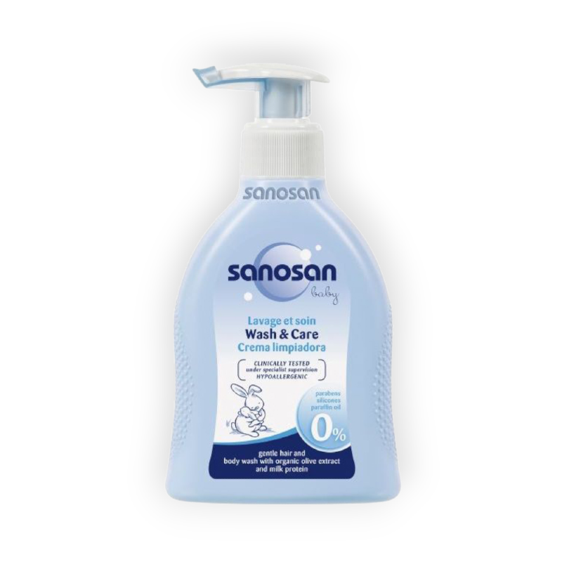SANOSAN BABY WASH & CARE 200ML