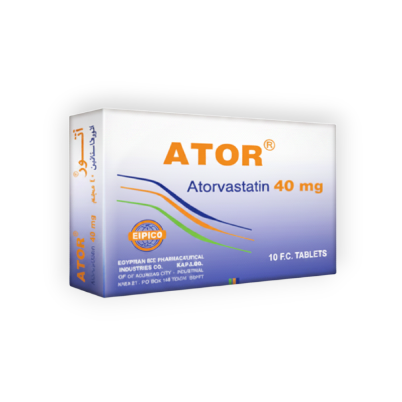 ATOR 40 MG 10 TABLET