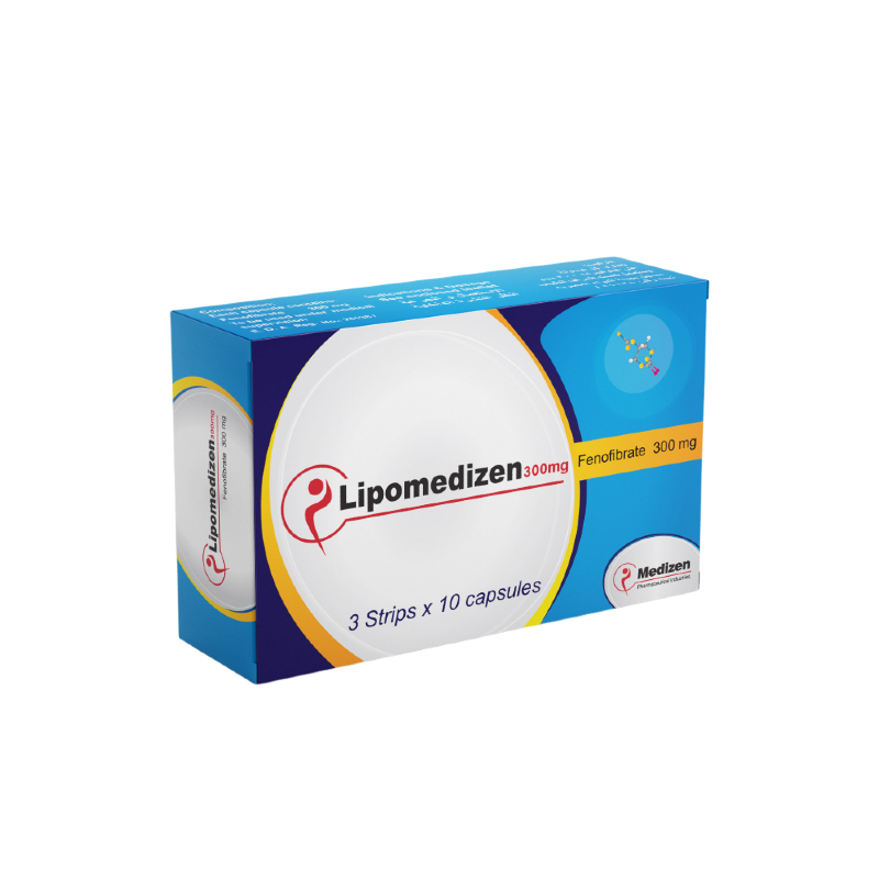 LIPOMEDIZEN 300 MG 30 CAPSULES