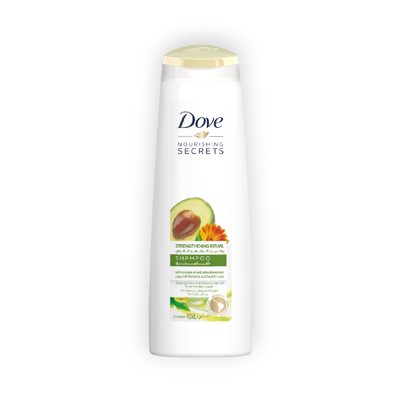 DOVE NOURISHING SECRETS SHAMPOO AVOCADO OIL 400ML