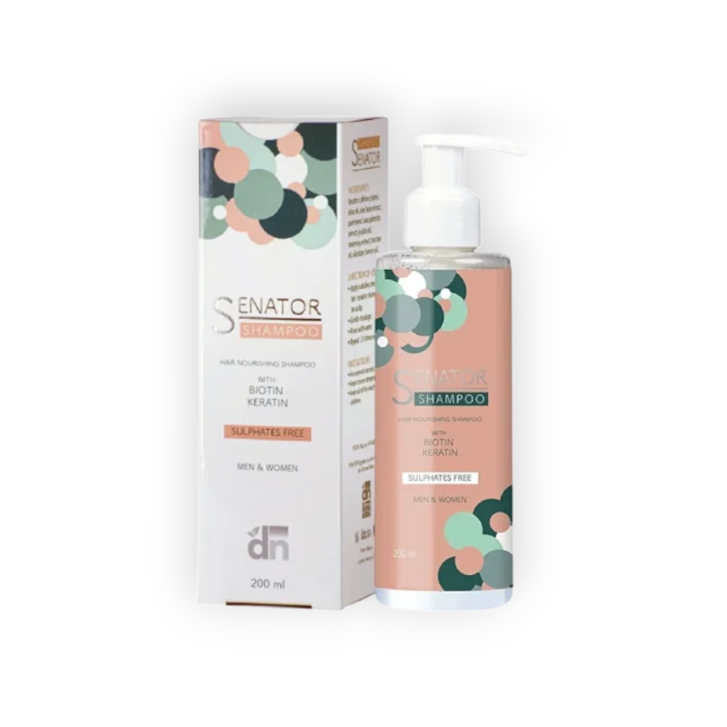 SENATOR SHAMPOO WITH BIOTIN KERATIN MEN&WOMEN 200ML