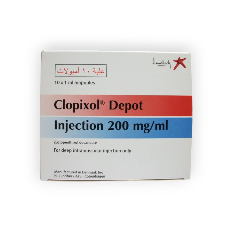 CLOPIXOL DEPOT 200 MG 10 AMPULES