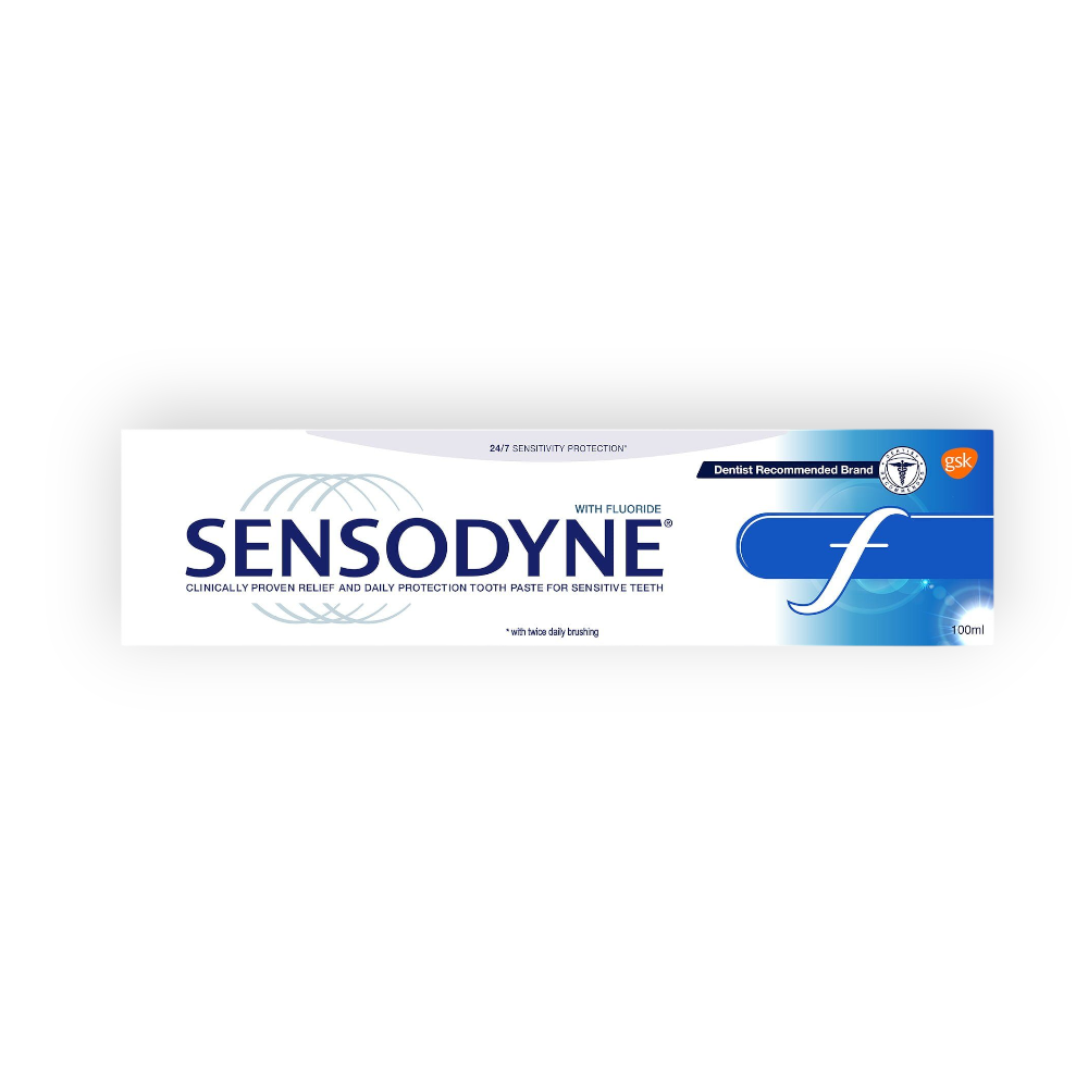 SENSODYNE F WITH FLORIDE TOOTH PASTE 100ML 15% DISCOUNT