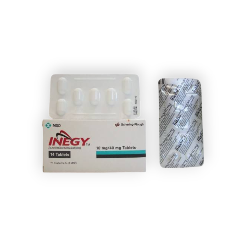INEGY 10 MG/40 MG 14 TABLET