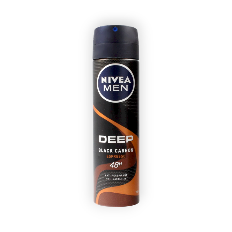 NIVEA MEN DEEP BLACK CARBON ESPRESSO SPRAY 150ML