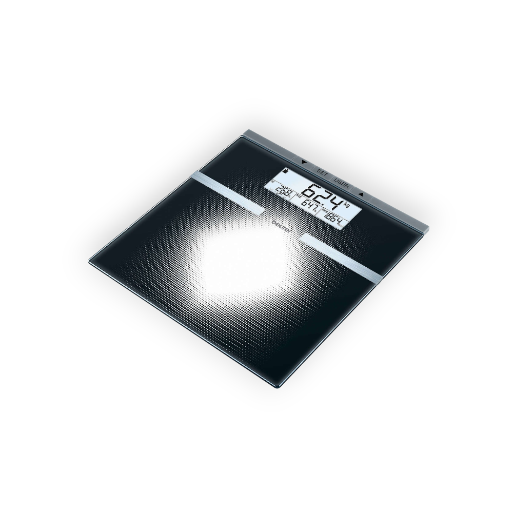 BEURER GLASS DIAGNOSTIC SCALE BG21