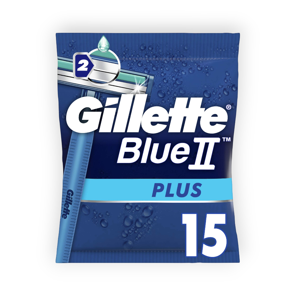 GILLETTE BLUE II PLUS  15Piece 