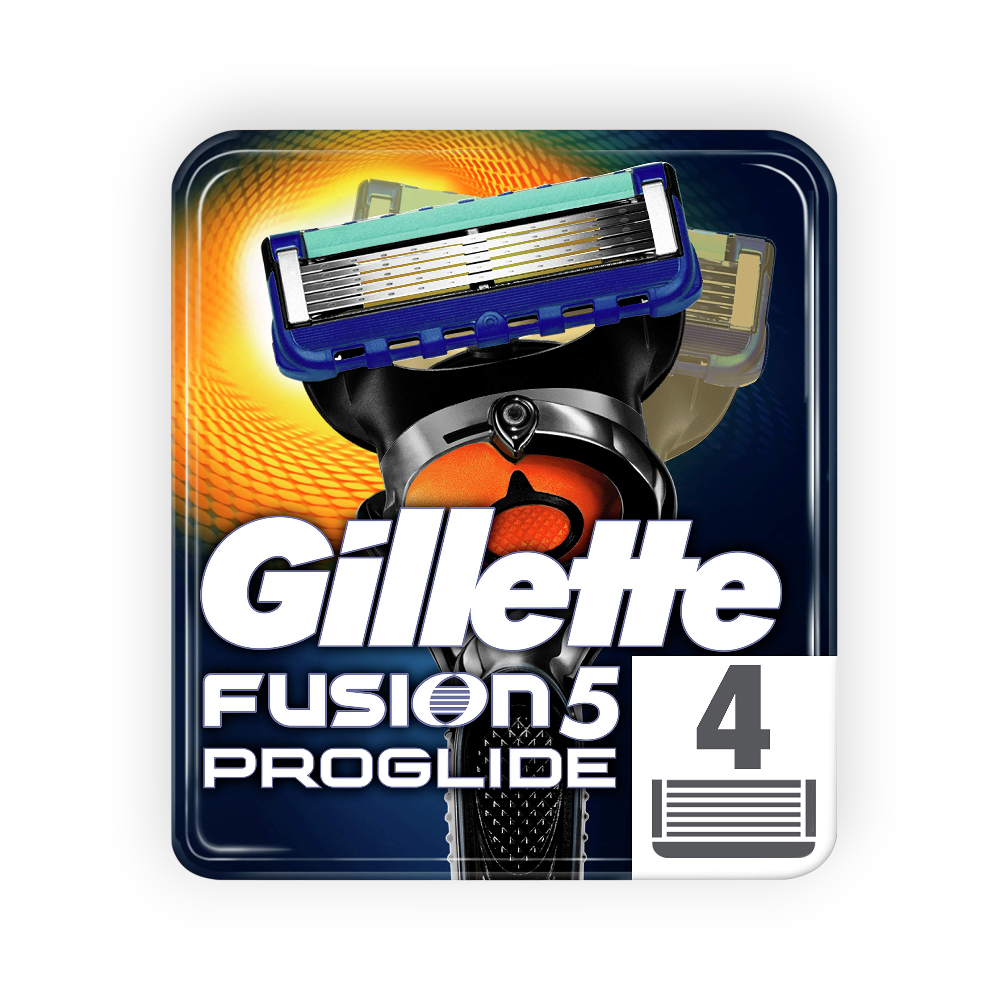 GILLETTE FUSION PROGLIDE 4 Piece