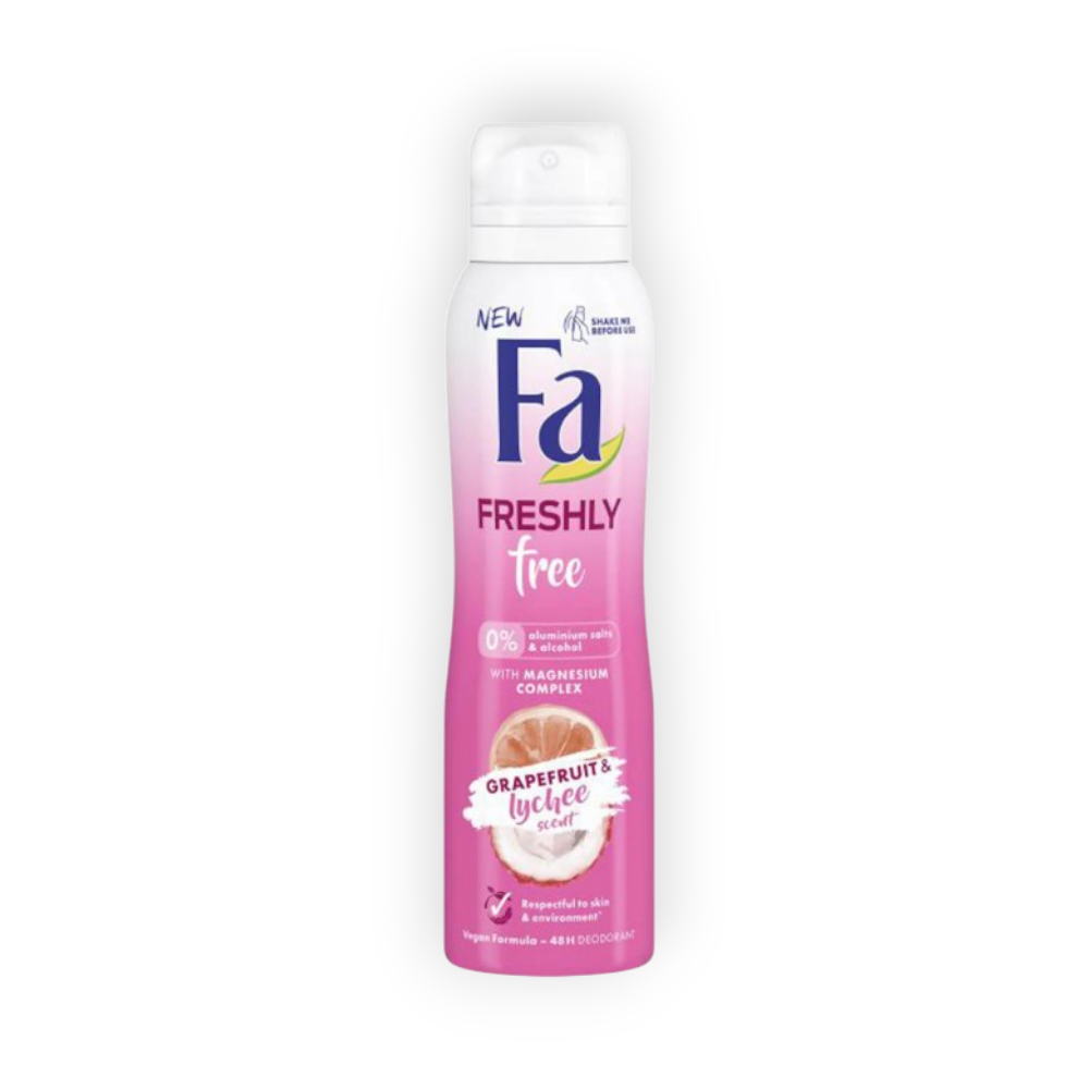 FA SPRAY FRESHLY FREE GRAPEFRUIT 48 H200 ML