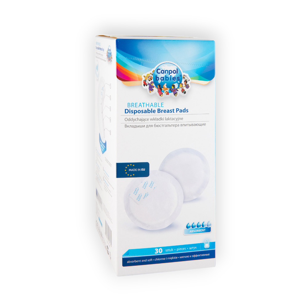 CANPOL DISPOSABLE BREAST PADS 30 pieces 1/653