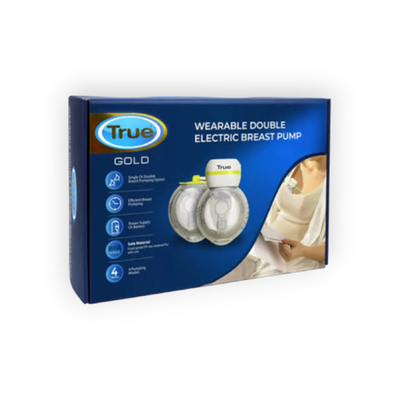 TRUE GOLD DOUBLE ELECTRIC BREAST PUMP
