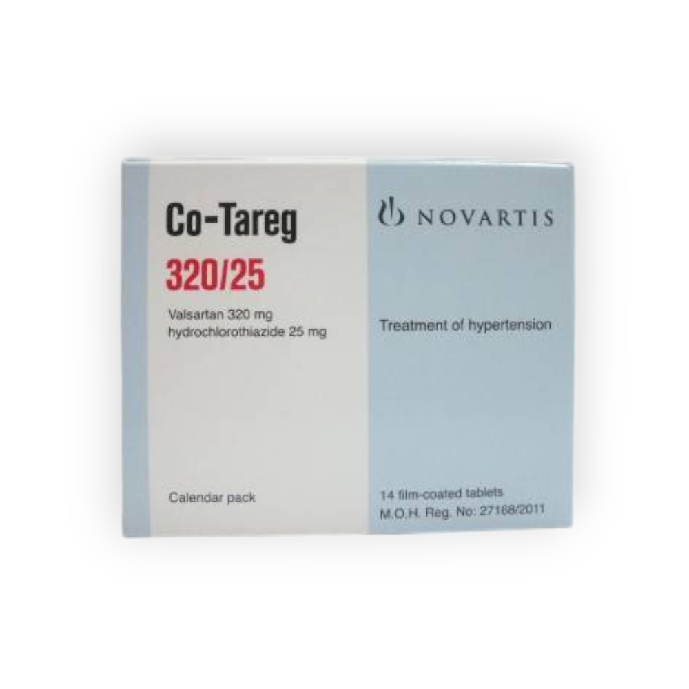 CO TAREG 320 / 25 MG 14 TABLET