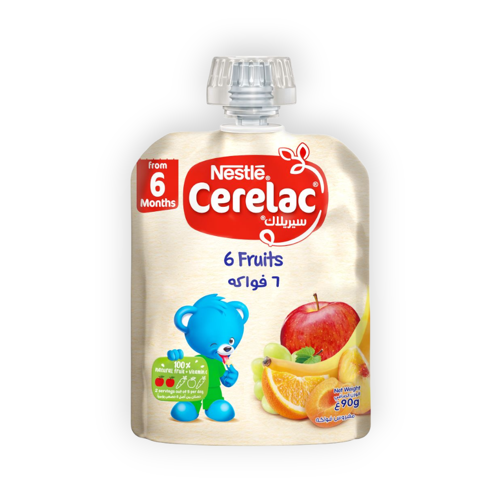 CERELAC 6 FRUITS 90G