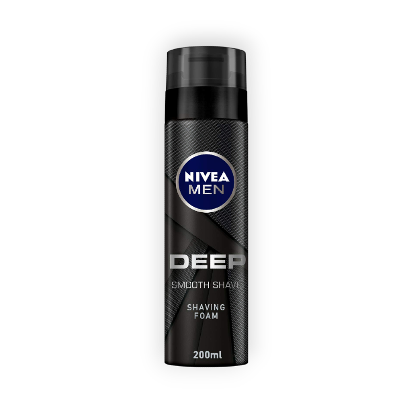 NIVEA DEEP SHAVING FOAM FOR MEN 200 ML