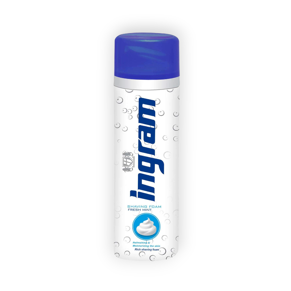 INGRAM SHAVING FOAM FRESH MINT 200ML