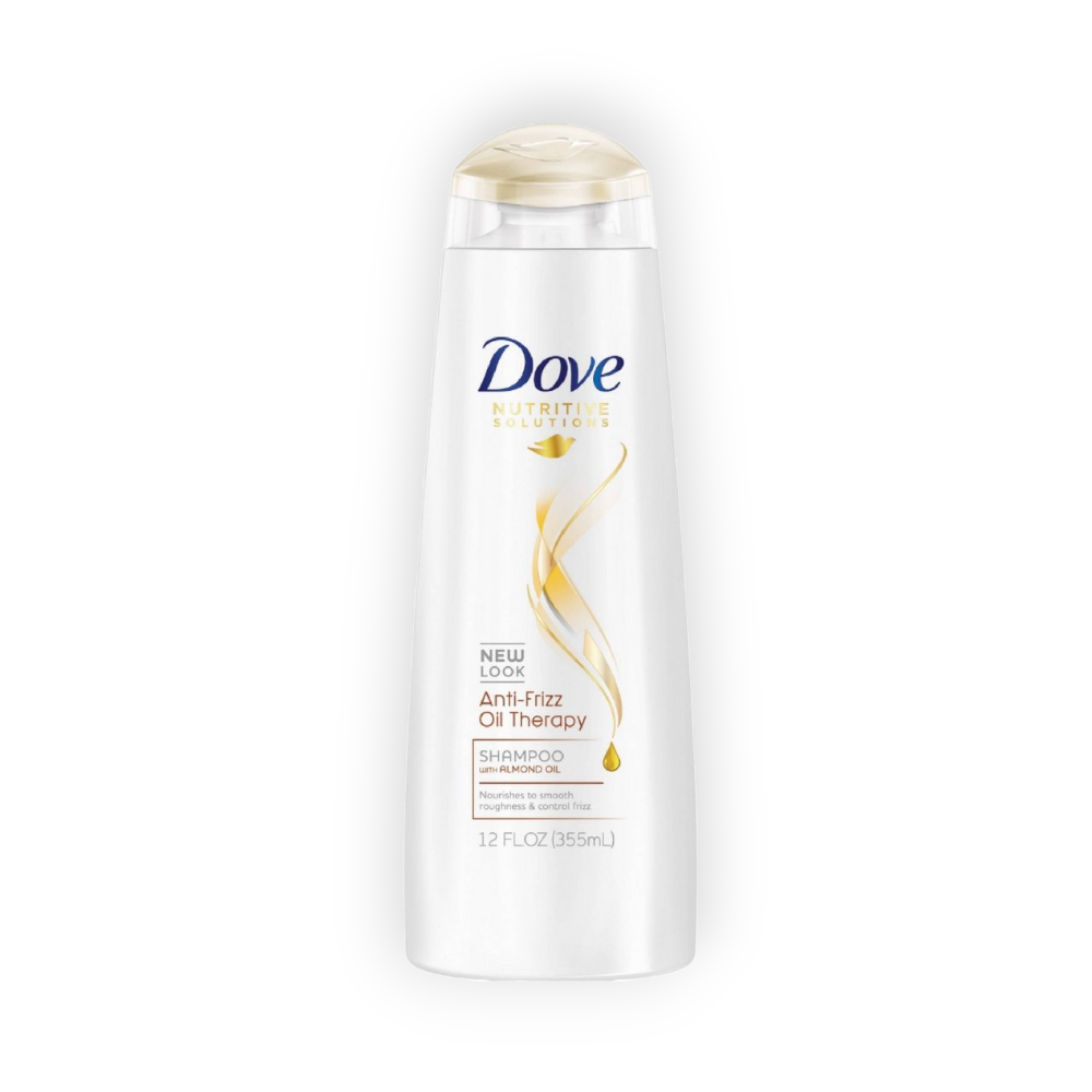 DOVE SHAMPOO ANTI FRIZZ OIL THERAPY FRIZZY 355ML