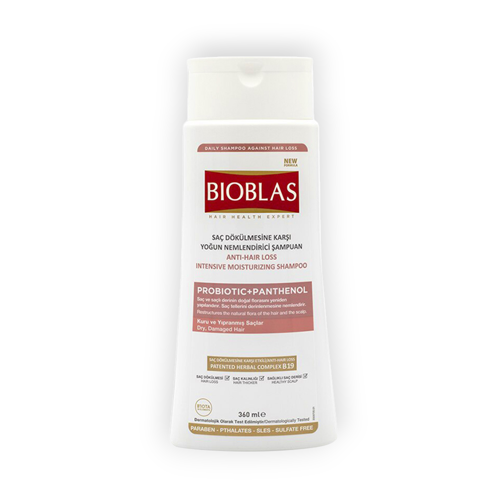 BIO BLAS ANTI HAIR LOSS SHAMPO PROBIOTIC+PANTHEN 360ML