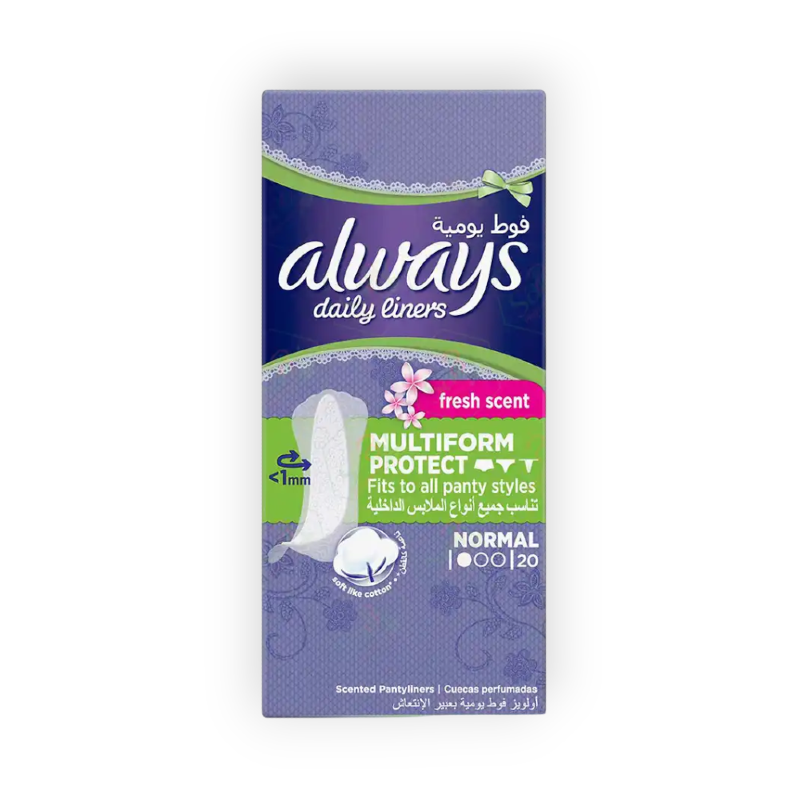 ALWAYS MULTIFORM FRESH&PROTECT 20 NORMAL