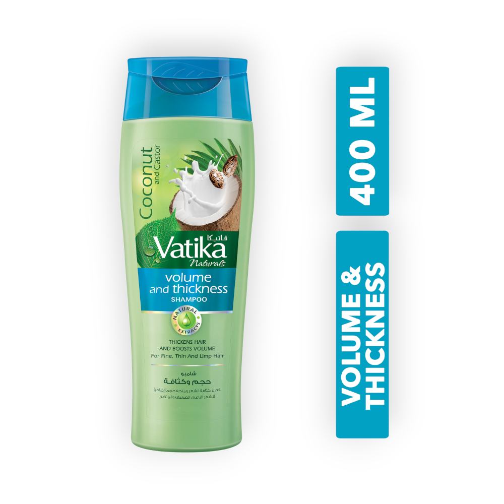 VATIKA HAIR VOLUME&THICJNESS SHAMPOO.400 ML