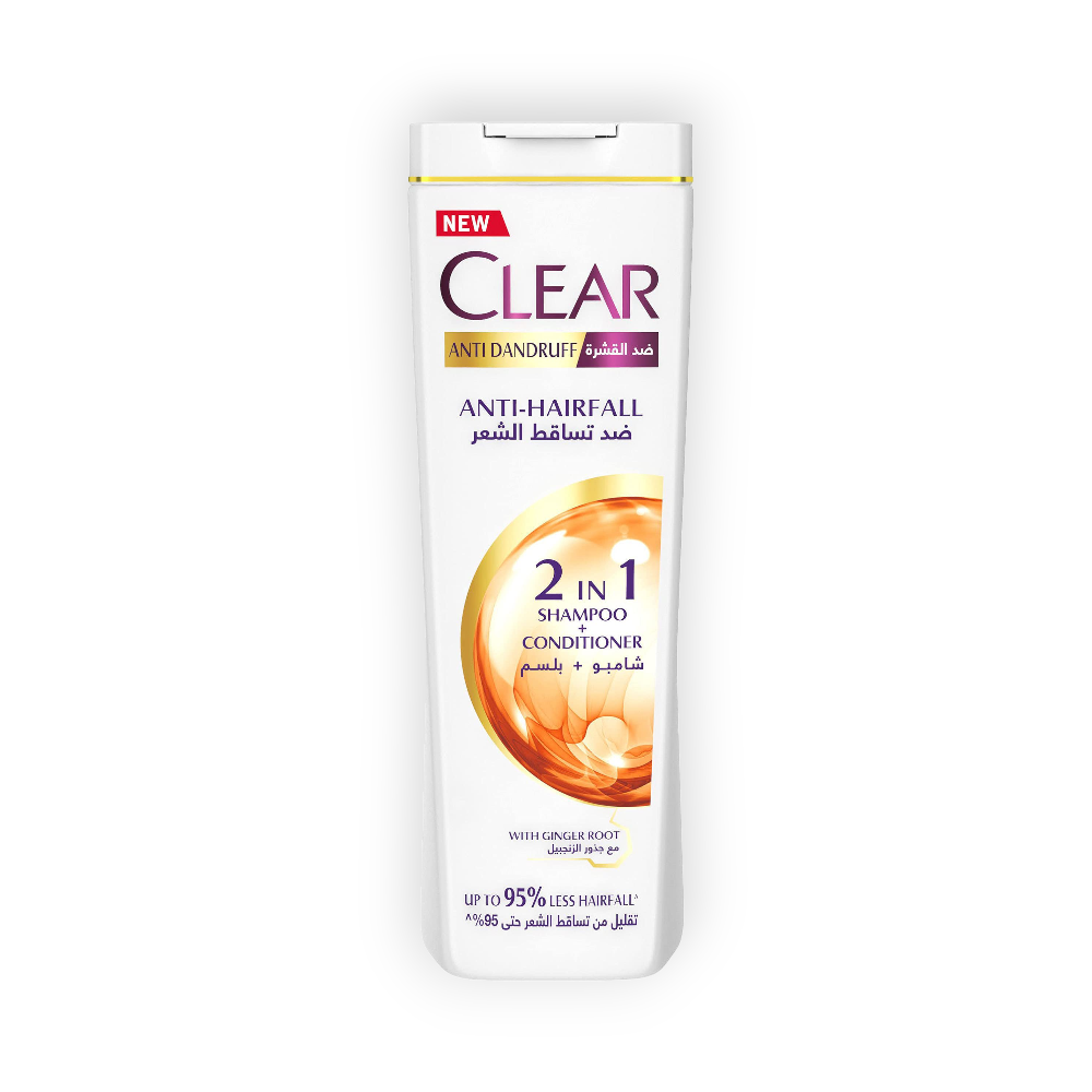 CLEAR SHAMPOO+Conditioner WOMEN ANTI-HAIR FALL 180ML
