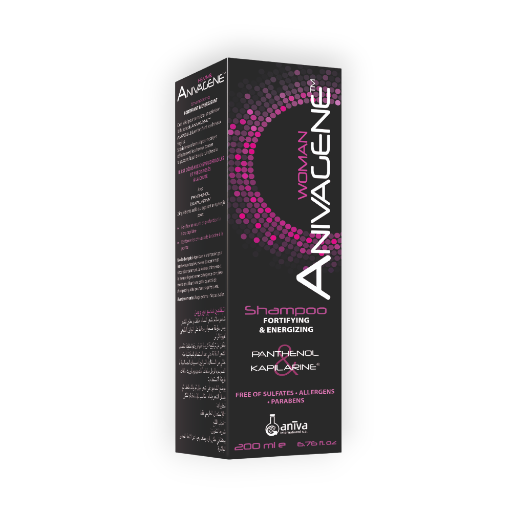 ANIVAGENE HAIR SHAMPOO. FOR WOMEN 200 ML