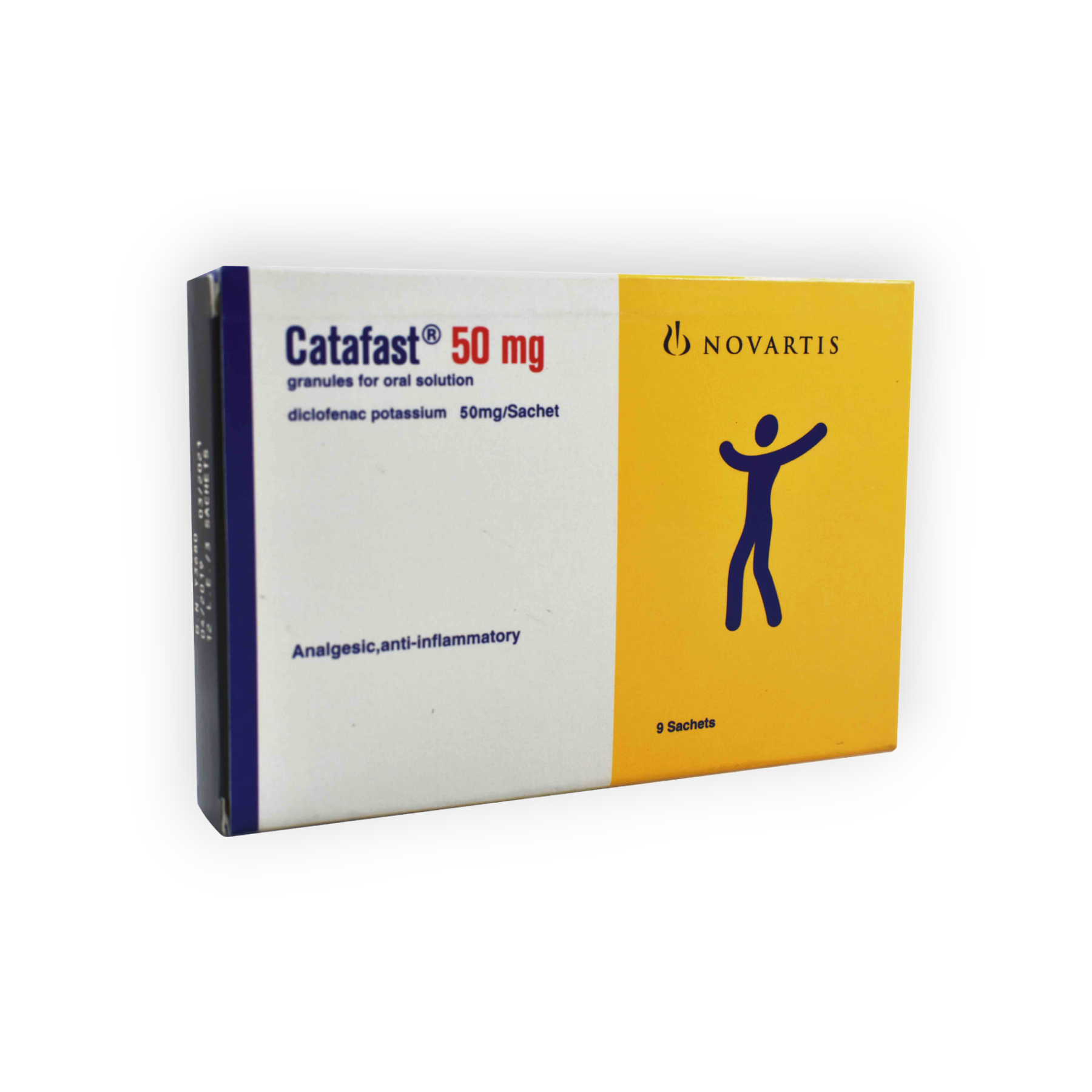 CATAFAST 50 MG 9 SACHETS