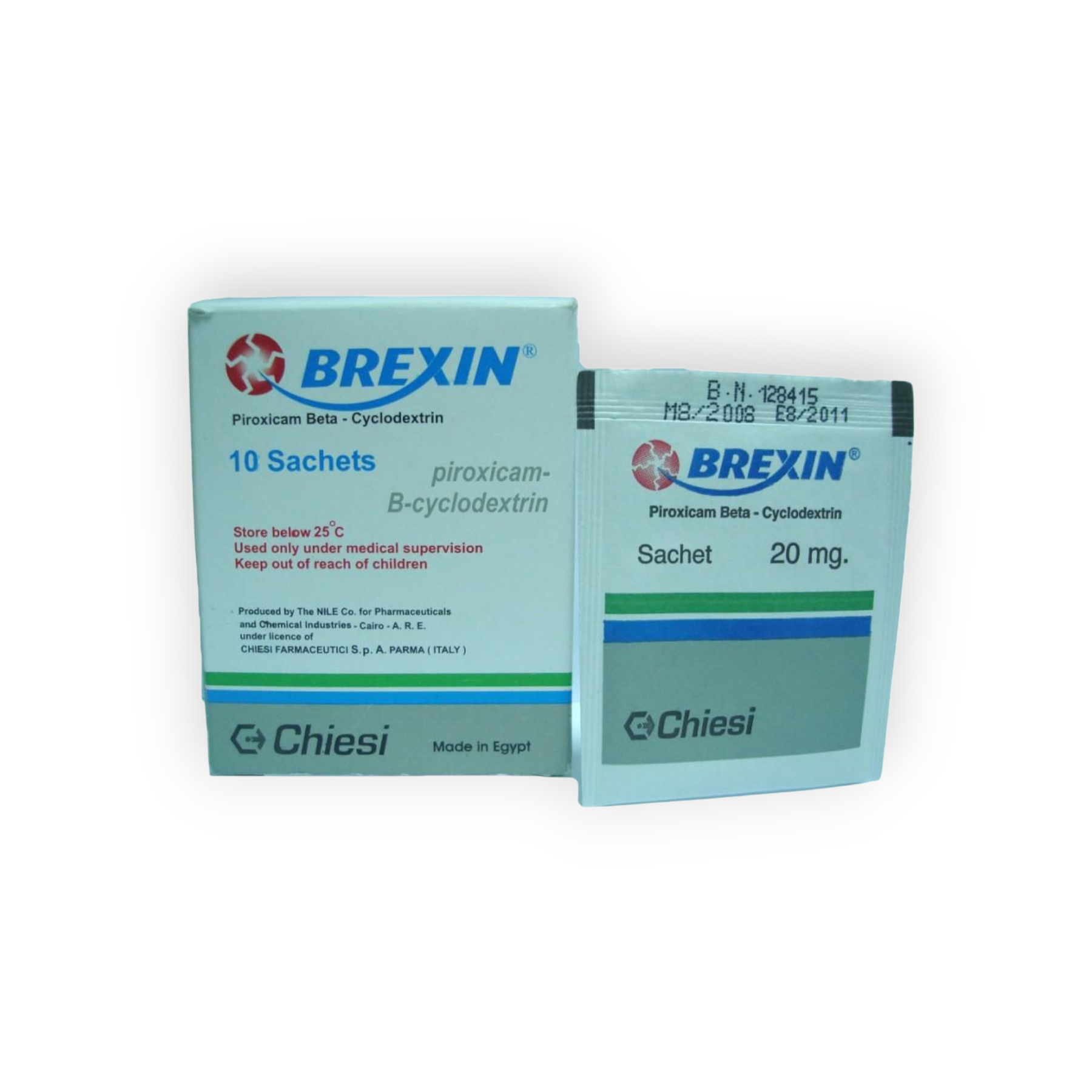 BREXIN 20 MG 10 SACHETS
