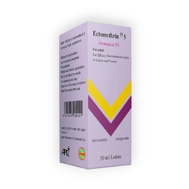 ECTOMETHRIN 5 % FOR ADULT LOTION 50 ML