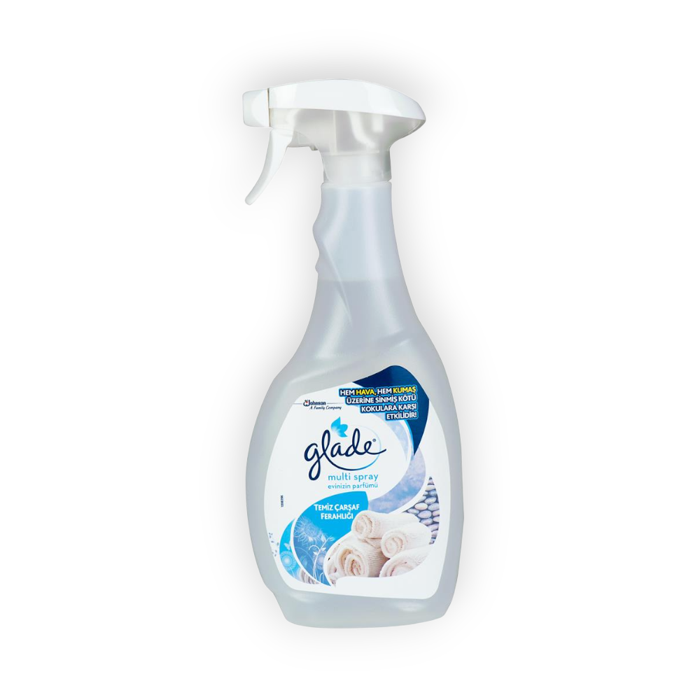 GLADE MULTI SPRAY CLEAN LINEN 500ML