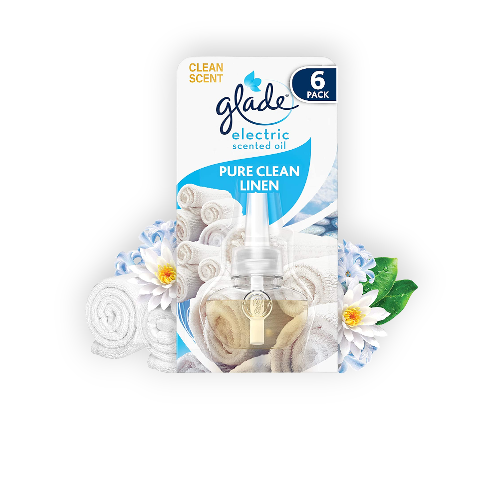 GLADE ELECTRIC CLEAN LINEN 1 REFILLE 20ML