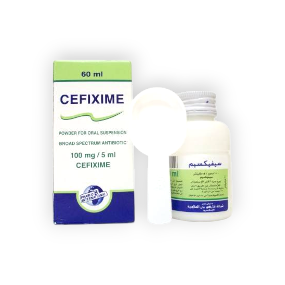 CEFIXIME 100 MG SUSP 60 ML