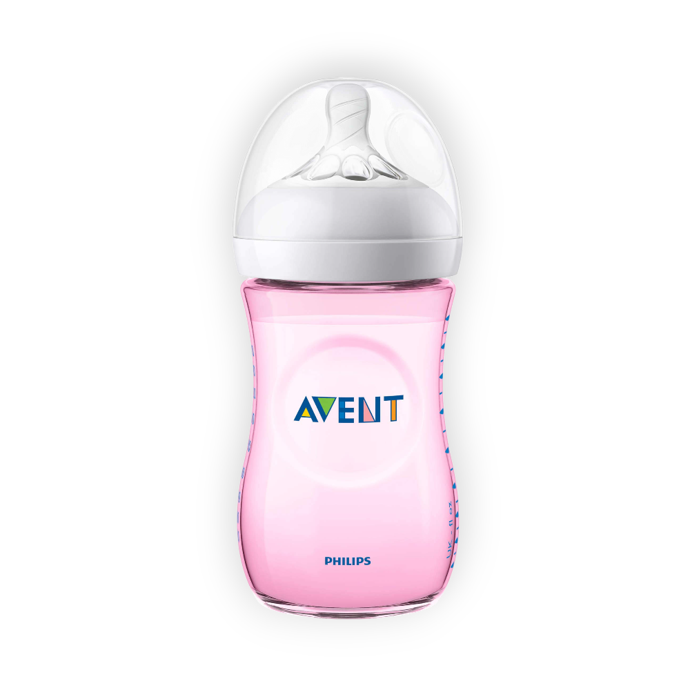 PHILIPS AVENT NATURAL PINK BOTTLE 260 ML 970