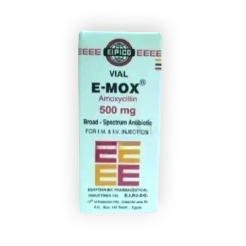 E-MOX 500 MG 1 VIAL