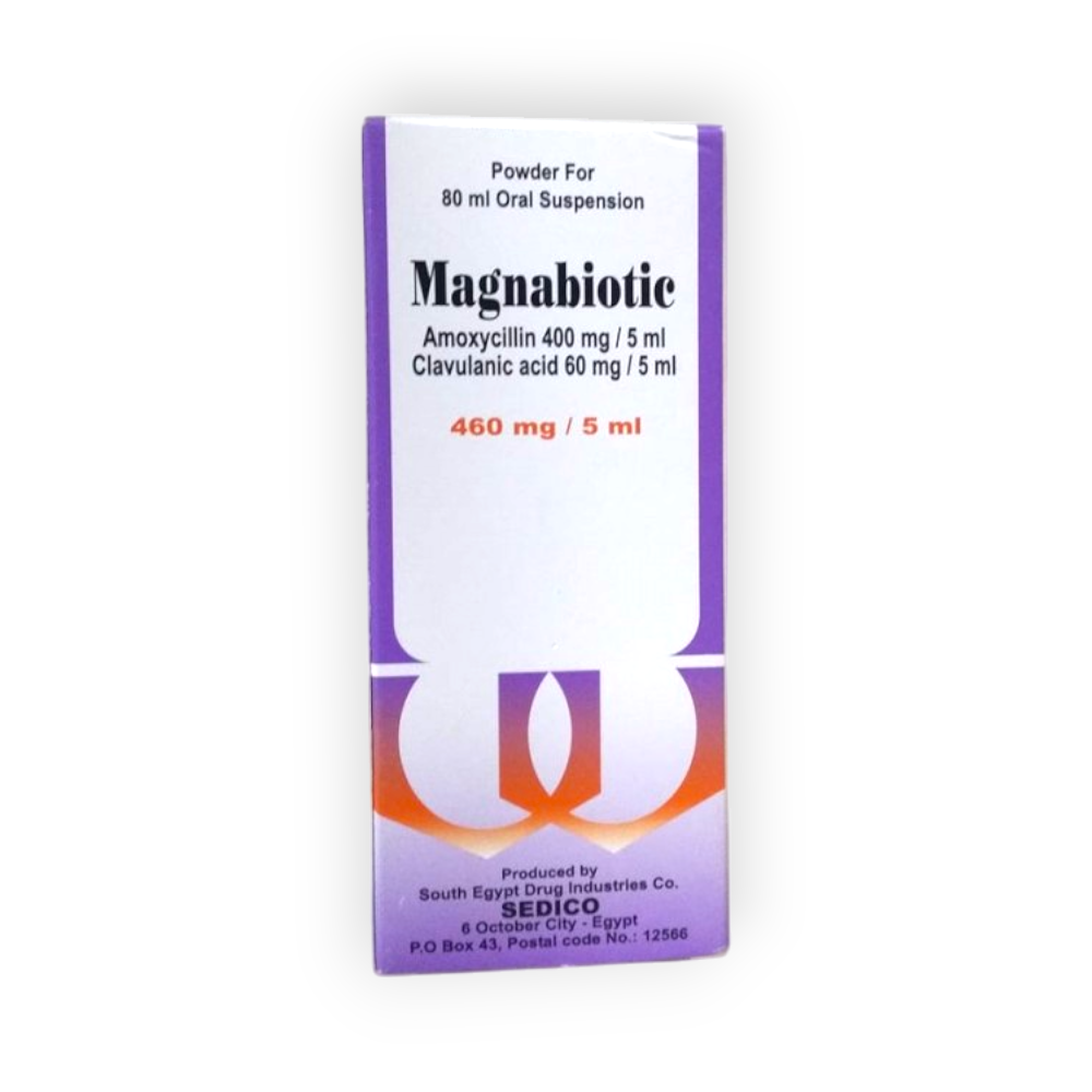MAGNABIOTIC 460MG 80ML SUSPENTION