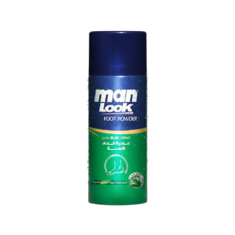 MAN LOOK FOOT POWDER WITH ALOE VERA 50 GM