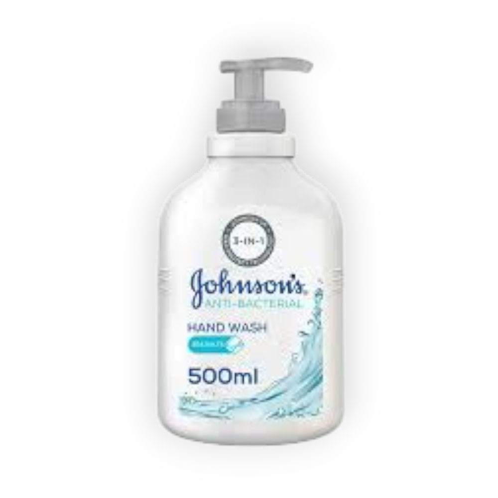 JOHNSONS HAND WASH ANTI-BACTERIAL SEA SALTS 500ML