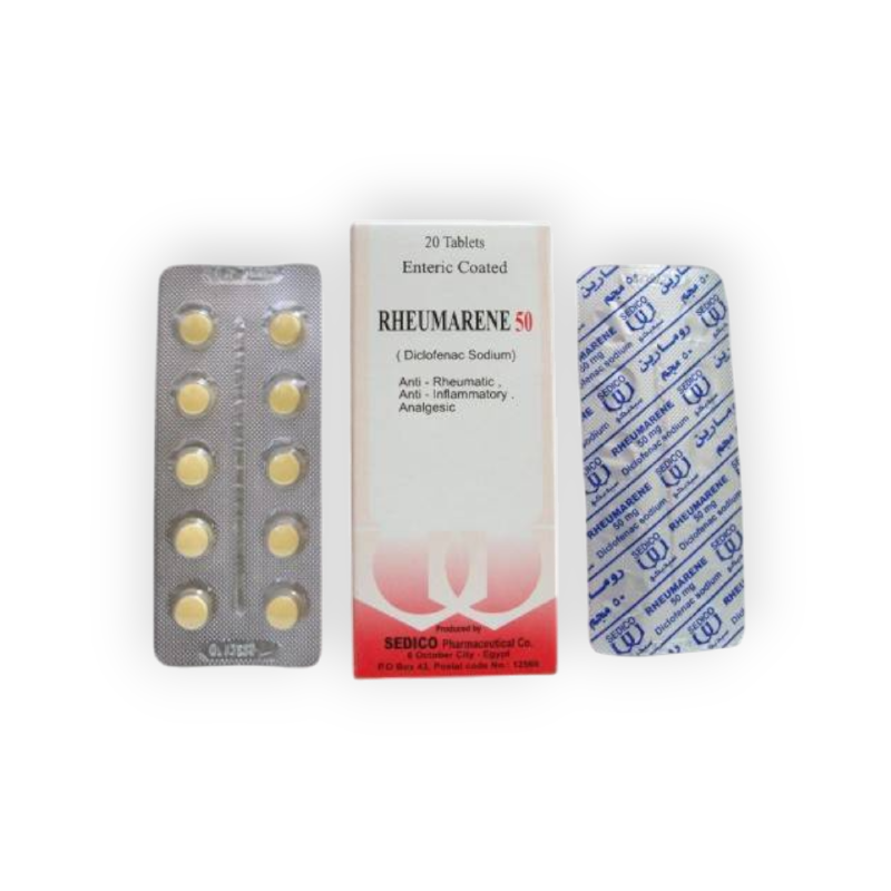 RHEUMARENE 50 MG 20 TABLET