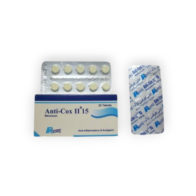 ANTI-COX II 15 MG 20 TABLET