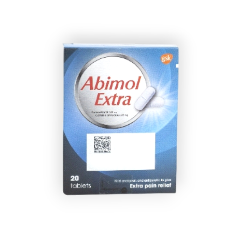 ABIMOL EXTRA 500 MG 20 TABLET