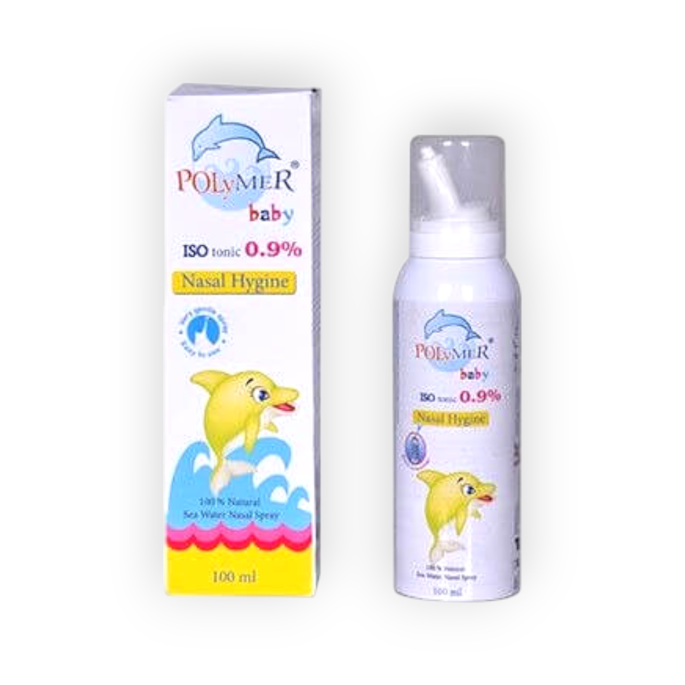 POLYMER BABY 0.9% NASAL HYGINE 100 ML 