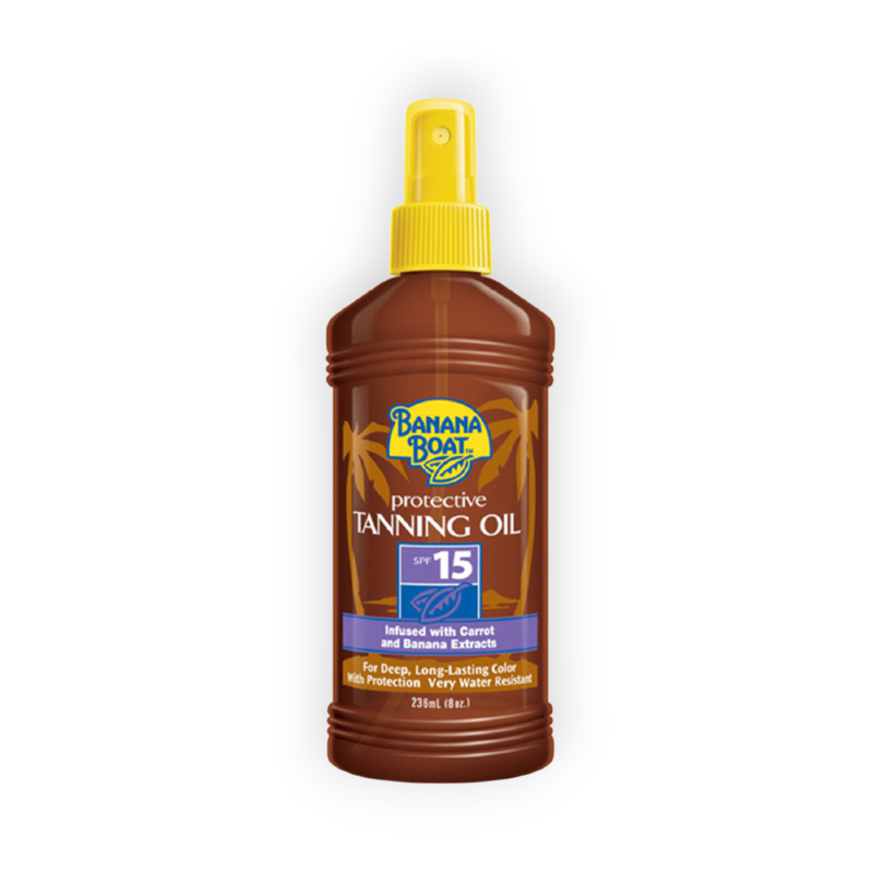 BANANA BOAT TANNING OIL SPF15 236 ML