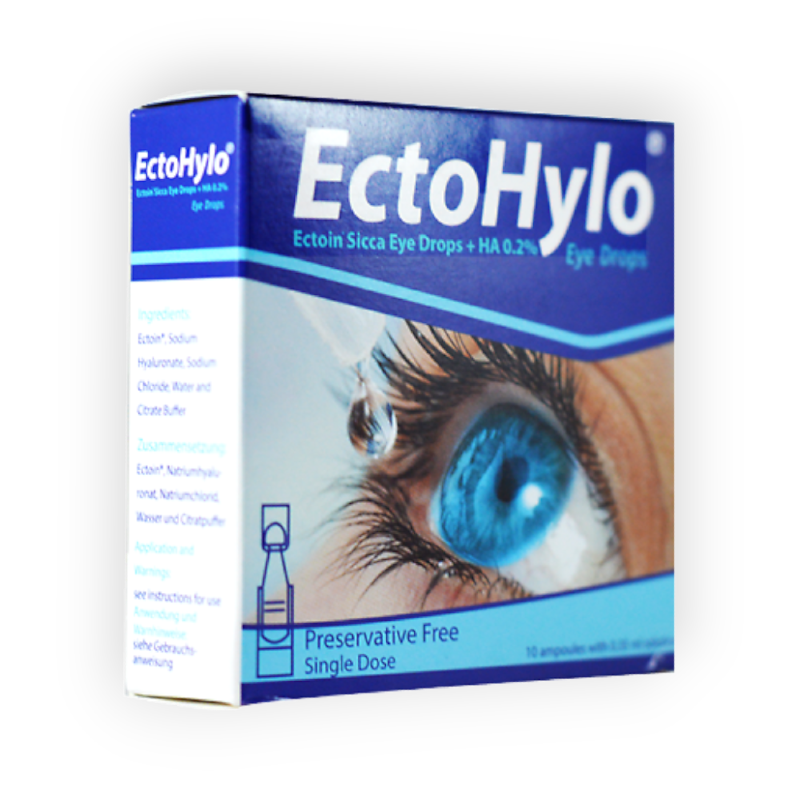 ECTOHYLO 0.02% EYE DROP 0.35ML 10 AMPOULS