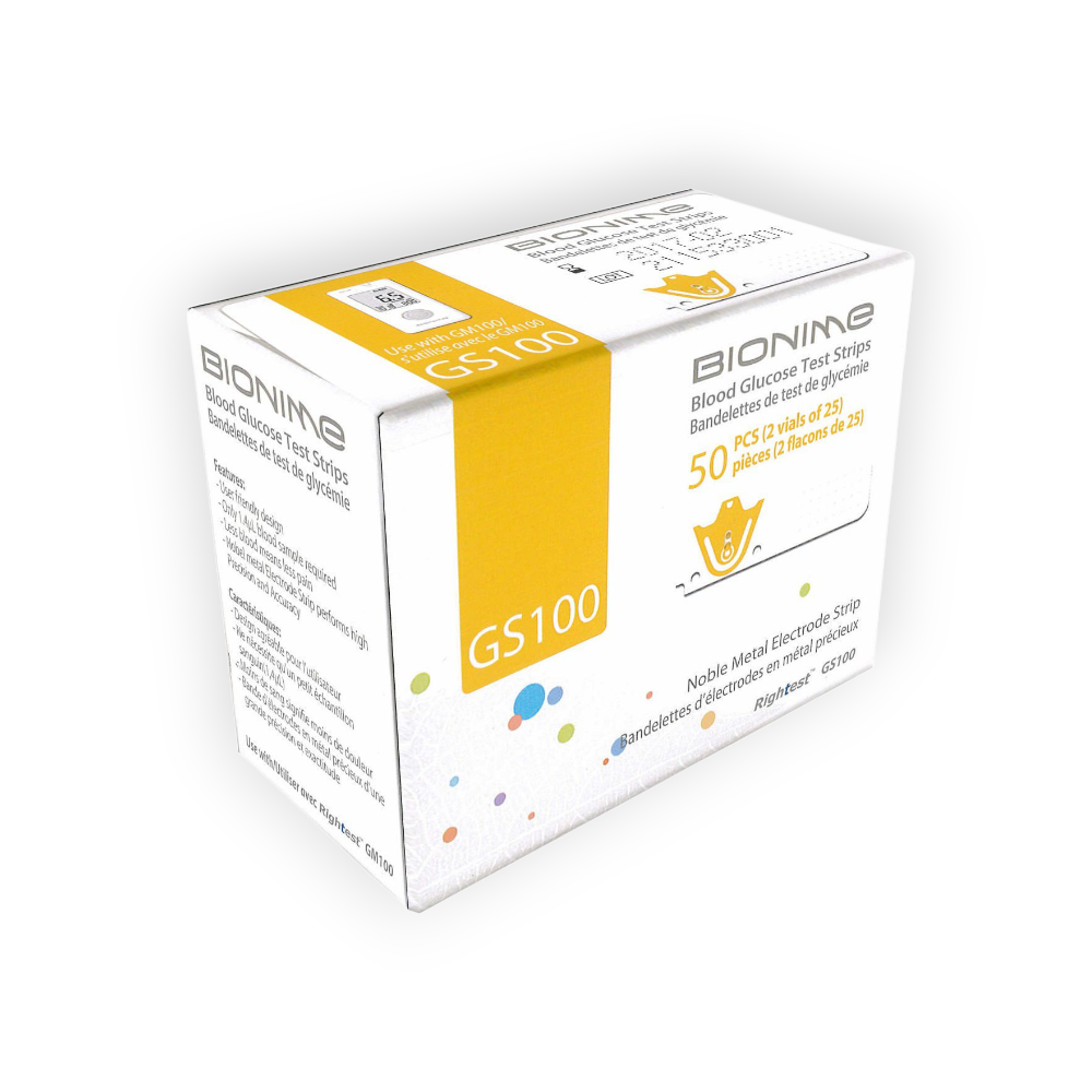 BIOMED BLOOD GLUCOSE STRIP 50  PIECES