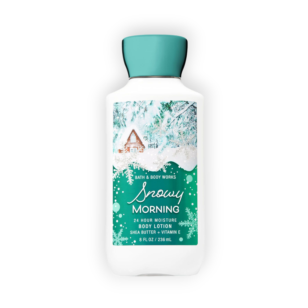 BATH&BODY WORKS SNOWY MORNING BODY LOTION 236ML
