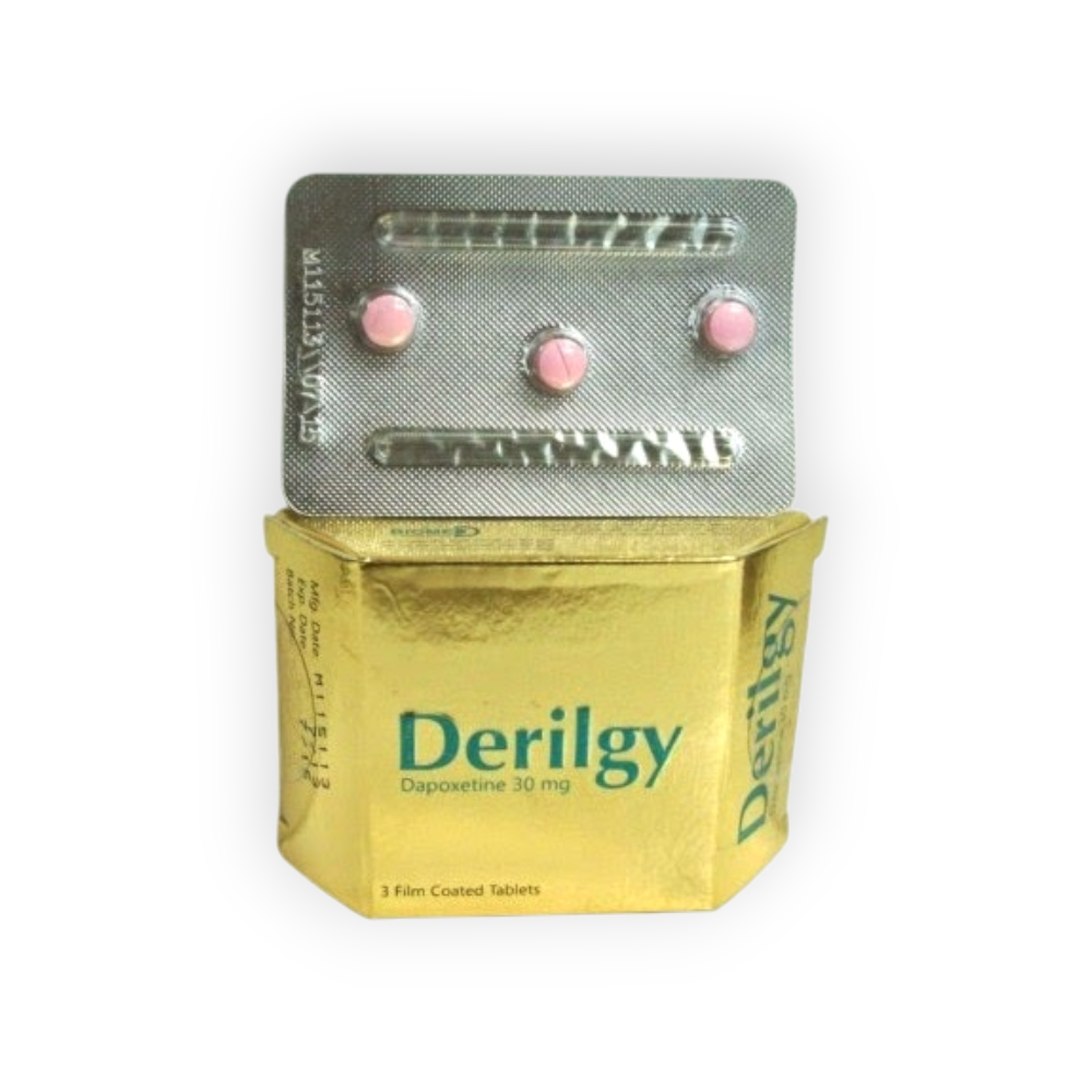 DERILGY 30 MG 3 TABLET