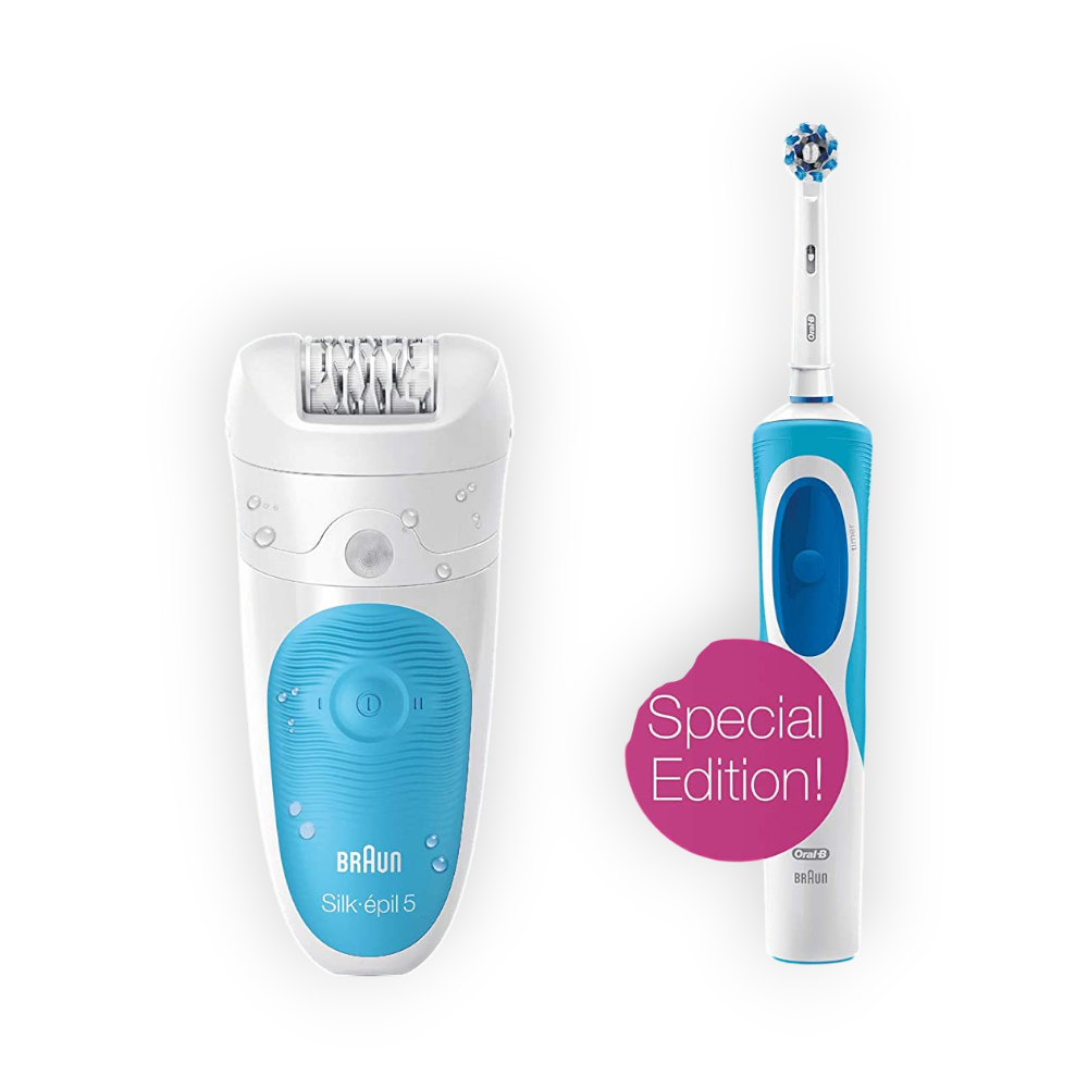 BRAUN SILK EPIL 5 5-511 SPECIAL.E. ORAL-B VITALITY