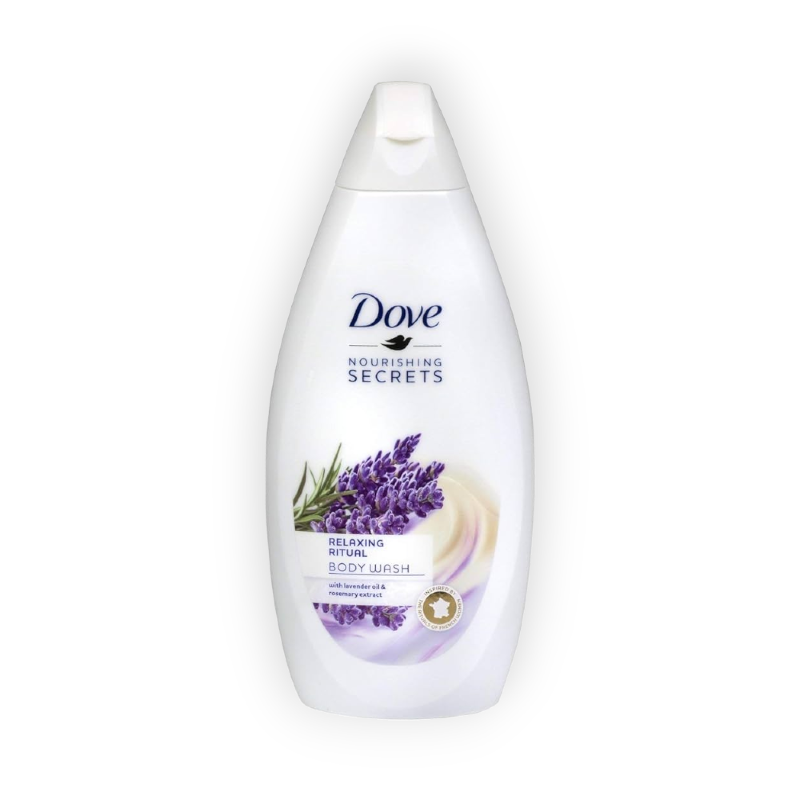 DOVE NOURISHING SECRETS BODY WASH LEVENDER 500ML