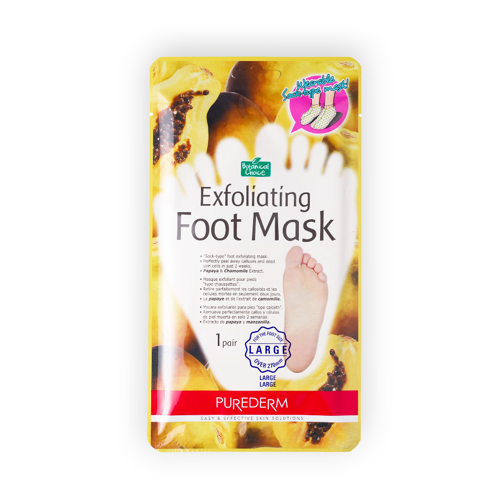 PUREDERM EXFOLIATING FOOT MASK 1PAIR