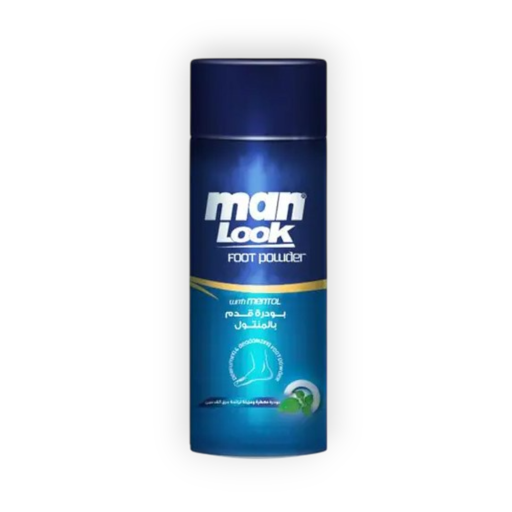 MAN LOOK FOOT POWDER WITH MENTHOL 50 GM